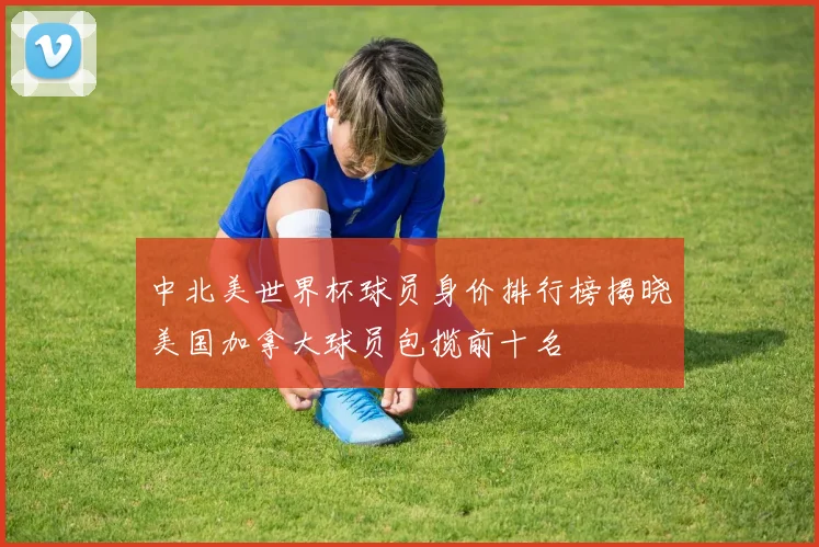 中北美世界杯球员身价排行榜揭晓美国加拿大球员包揽前十名